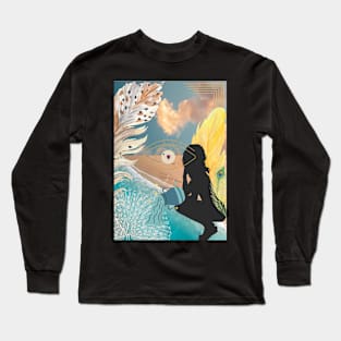 Aquarius - for reinforce intentions Long Sleeve T-Shirt